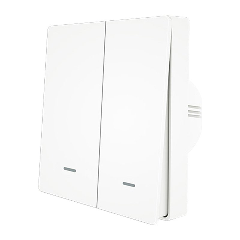 MOES ZS-B-EU2 ZigBee 2 kanalų šviesos jungiklis - Image 2