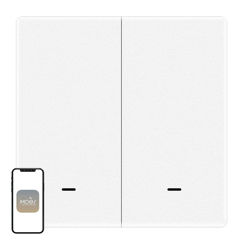 MOES ZT-B-EU2 ZigBee 2-Button Scene Switch