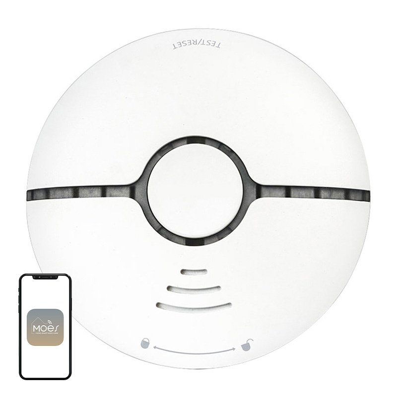 MOES WSS-S-SSD-A Wi-Fi Smoke Detector