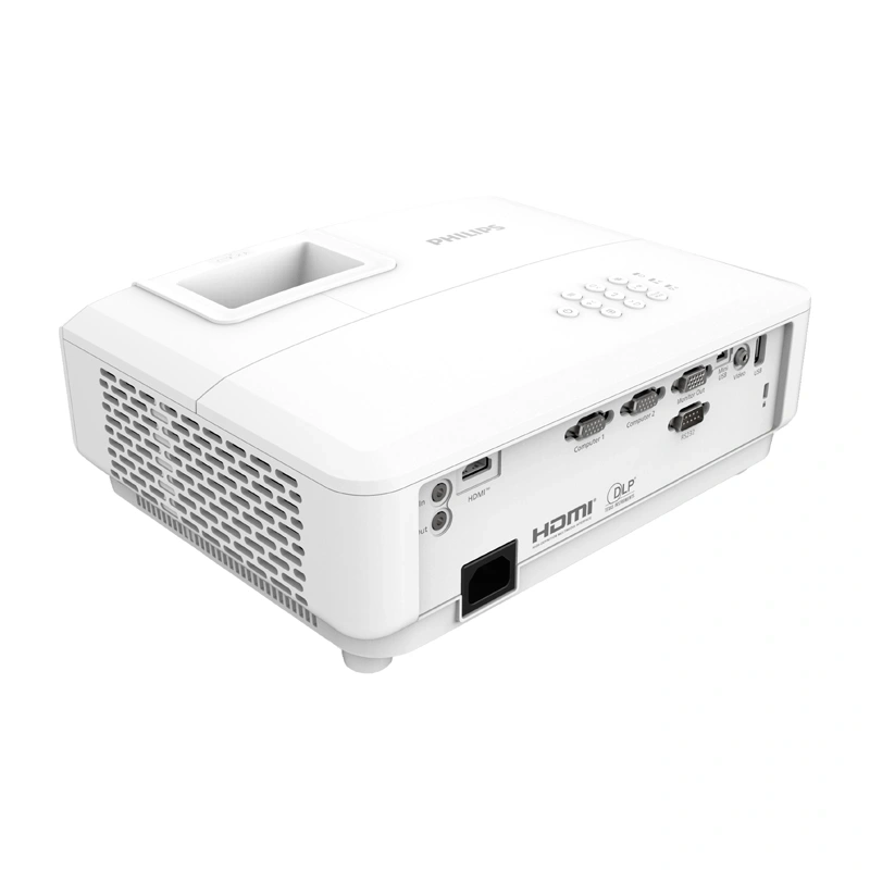 Phillips PR-650 WXGA projektorius (baltas) - Image 3