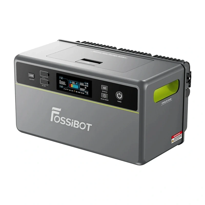 FOSSIBOT FBP1200 1200 W įkrovimo stotelė (žalia) - Image 2
