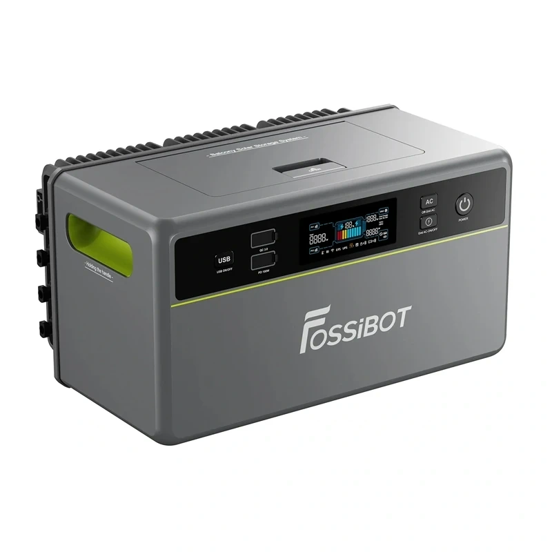 FOSSIBOT FBP1200 1200 W įkrovimo stotelė (žalia) - Image 3