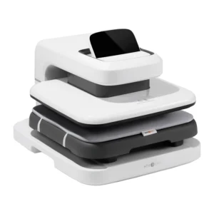 HTVRONT Auto 2 Digit Heat Transfer Press (White)
