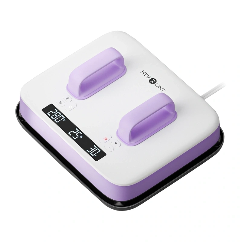 HTVRONT HPS07 termotransferinis presas (violetinis) - Image 2
