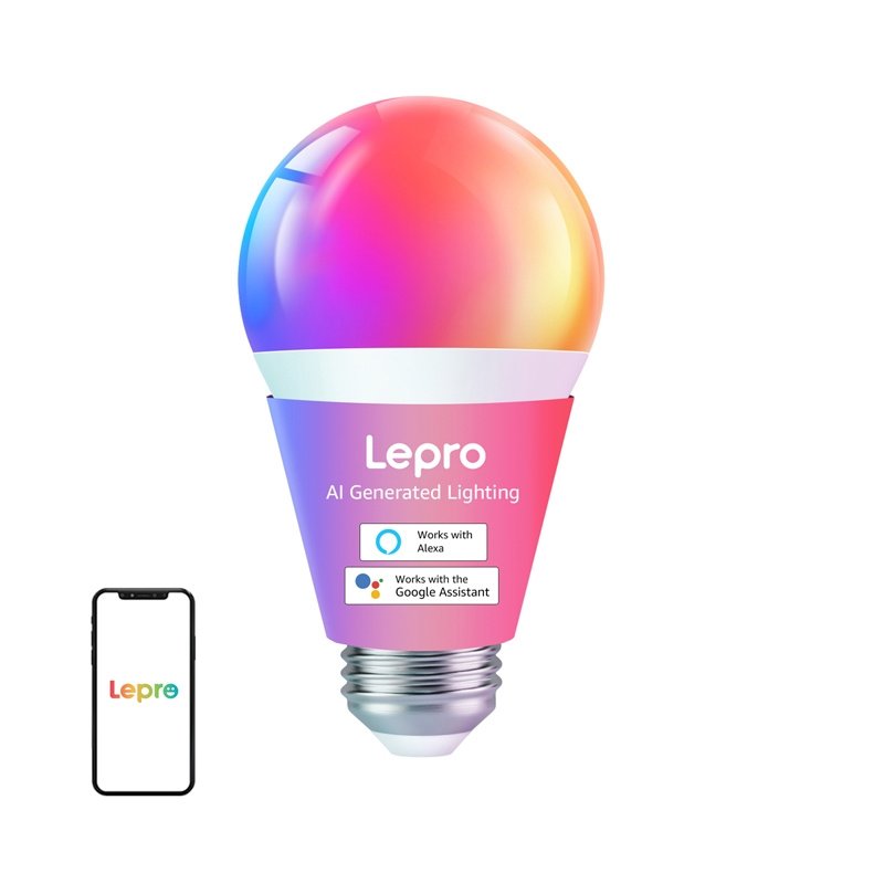 LEPRO B1 E27 LED Bulb with Bluetooth and Wi-Fi