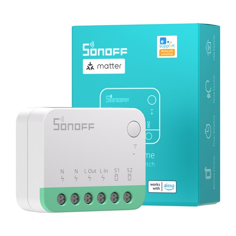 4 vnt. SONOFF MINIR4M (Extreme) Matter išmaniųjų jungiklių - Image 7