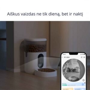 IMOU išmani automatinė šėrykla su kamera PF1 4L