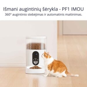 IMOU išmani automatinė šėrykla su kamera PF1 4L