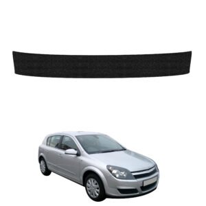 Juoda techninė apsauginė danga bagažinės slenksčiui Opel Astra H hečbekas 5D (2004-2014) GRIZZ HeavyDuty Black