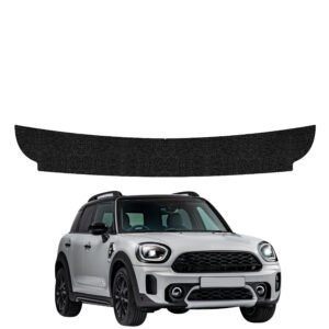 Juoda techninė apsauginė danga bagažinės slenksčiui Mini Countryman (2023-2026) GRIZZ HeavyDuty Black