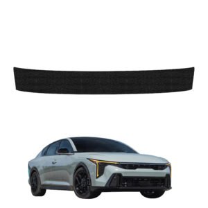 Juoda techninė apsauginė danga bagažinės slenksčiui Kia K4 (2025-2026) GRIZZ HeavyDuty Black