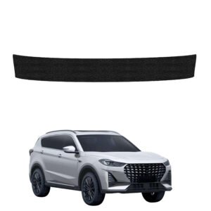 Juoda techninė apsauginė danga bagažinės slenksčiui Jetour X70 Plus (2025-2026) GRIZZ HeavyDuty Black