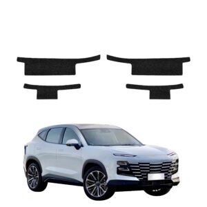 Komplektas 8w1 Juoda techninė apsauginė danga slenksčiams Jetour Dashing (2025-2026) GRIZZ HeavyDuty Black