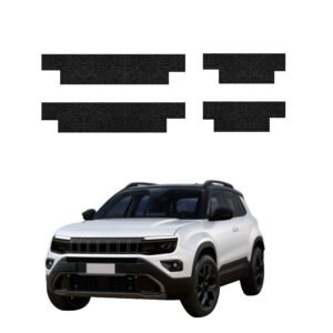Komplektas 4w1 Juoda techninė apsauginė danga slenksčiams Jeep Avenger (2023-2026) GRIZZ HeavyDuty Black