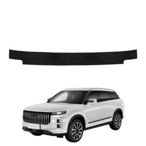 Juoda techninė apsauginė danga bagažinės slenksčiui Jaecoo J7 (2024-2026) GRIZZ HeavyDuty Black