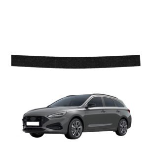Juoda techninė apsauginė danga bagažinės slenksčiui Hyundai i30 Wagon (2020-2026) GRIZZ HeavyDuty Black