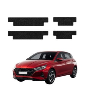 Komplektas 4w1 Juoda techninė apsauginė danga slenksčiams Hyundai i20 (2023-2026) GRIZZ HeavyDuty Black