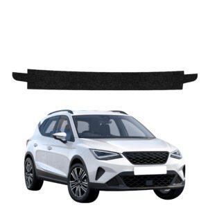 Juoda techninė apsauginė danga bagažinės slenksčiui Seat Arona (2021-2026) GRIZZ HeavyDuty Black