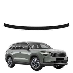 Juoda techninė apsauginė danga bagažinės slenksčiui Skoda Kodiaq 2 (2024-2026) GRIZZ HeavyDuty Black