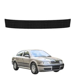 Komplektas 4w1 Juoda techninė apsauginė danga slenksčiams Skoda Octavia (1996-2010) GRIZZ HeavyDuty Black