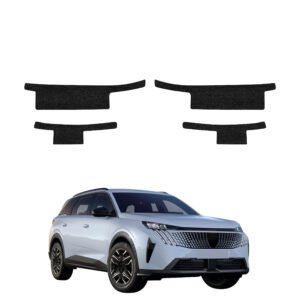 Komplektas 4w1 Juoda techninė apsauginė danga slenksčiams Peugeot 5008 (2025-2026) GRIZZ HeavyDuty Black