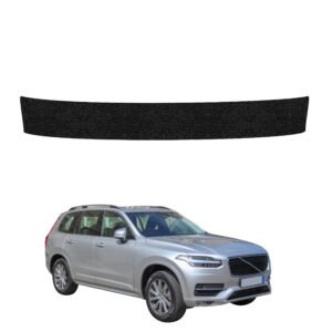 Juoda techninė apsauginė danga bagažinės slenksčiui Volvo XC90 (2014-2024) GRIZZ HeavyDuty Black