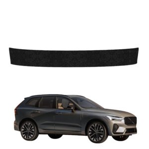 Juoda techninė apsauginė danga bagažinės slenksčiui Volvo XC60 (2025-2026) GRIZZ HeavyDuty Black