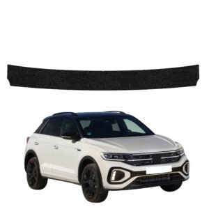 Juoda techninė apsauginė danga bagažinės slenksčiui Volkswagen T-Roc (2021-2025) GRIZZ HeavyDuty Black
