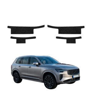 Komplektas 4w1 Juoda techninė apsauginė danga slenksčiams Volvo XC90 (2026) GRIZZ HeavyDuty Black