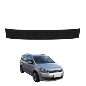 Juoda techninė apsauginė danga bagažinės slenksčiui Volkswagen Touran I MPV 5D (2010-2015) GRIZZ HeavyDuty Black