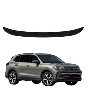 Juoda techninė apsauginė danga bagažinės slenksčiui Volkswagen Tiguan 3 (2024-2026) GRIZZ HeavyDuty Black