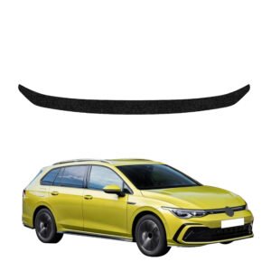 Juoda techninė apsauginė danga bagažinės slenksčiui Volkswagen Golf 8 Variant (2024-2026) GRIZZ HeavyDuty Black