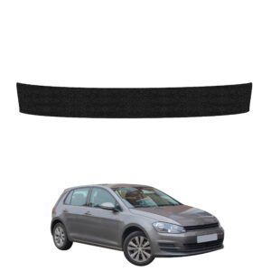 Juoda techninė apsauginė danga bagažinės slenksčiui Volkswagen Golf 7 hečbekas 5D (2012-2020) GRIZZ HeavyDuty Black