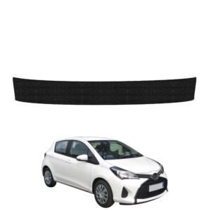 Juoda techninė apsauginė danga bagažinės slenksčiui Toyota Yaris (2011-2016) GRIZZ HeavyDuty Black