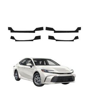 Komplektas 4w1 Juoda techninė apsauginė danga slenksčiams Toyota Camry (2025-2026) GRIZZ HeavyDuty Black