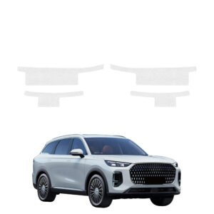 Komplektas 4w1 Bespalvė techninė apsauginė danga slenksčiams Chery Tiggo 9 (2025-2026) GRIZZ HeavyDuty Clear