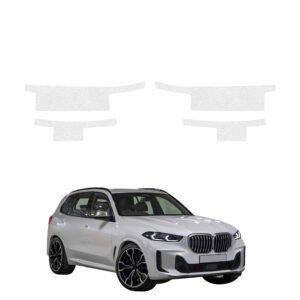 Komplektas 4w1 Bespalvė techninė apsauginė danga slenksčiams BMW X5 G05 (2023-2026) GRIZZ HeavyDuty Clear