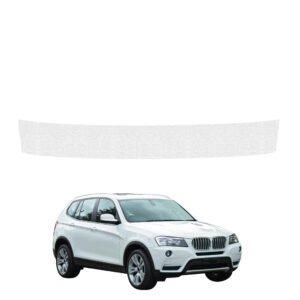 Bespalvė techninė apsauginė danga bagažinės slenksčiui BMW X3 F25 (2010-2014) GRIZZ HeavyDuty Clear