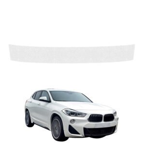 Bespalvė techninė apsauginė danga bagažinės slenksčiui BMW X2 (2017-2023) GRIZZ HeavyDuty Clear