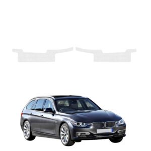 Komplektas 2w1 Bespalvė techninė apsauginė danga slenksčiams BMW 3 F31 universalas Pre-LCI (2011-2015) GRIZZ HeavyDuty Clear