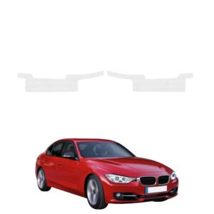 Komplektas 2w1 Bespalvė techninė apsauginė danga slenksčiams BMW 3 F30 Sedan Pre-LCI (2011-2015) GRIZZ HeavyDuty Clear