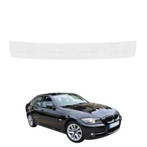 Bespalvė techninė apsauginė danga bagažinės slenksčiui BMW 3 E90 Sedan LCI (2008-2012) GRIZZ HeavyDuty Clear