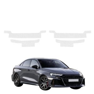 Komplektas 4w1 Bespalvė techninė apsauginė danga slenksčiams Audi RS3 (2025-2026) GRIZZ HeavyDuty Clear