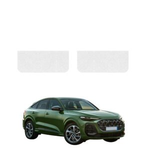 Komplektas 2w1 Bespalvė techninė apsauginė danga slenksčiams Audi Q5 Sportback (2025-2026) GRIZZ HeavyDuty Clear
