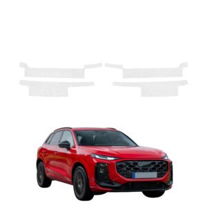 Komplektas 4w1 Bespalvė techninė apsauginė danga slenksčiams Audi Q3 (2025-2026) GRIZZ HeavyDuty Clear