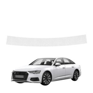 Bespalvė techninė apsauginė danga bagažinės slenksčiui Audi A6 C8 Sedan (2018-2023) GRIZZ HeavyDuty Clear