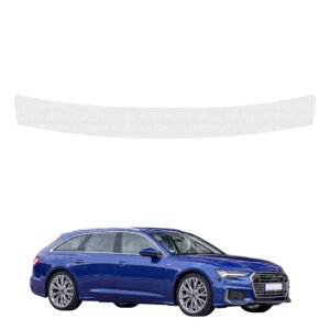 Bespalvė techninė apsauginė danga bagažinės slenksčiui Audi A6 C8 universalas (2018-2023) GRIZZ HeavyDuty Clear