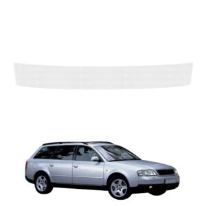 Bespalvė techninė apsauginė danga bagažinės slenksčiui Audi A6 C5 Avant (1998-2004) GRIZZ HeavyDuty Clear