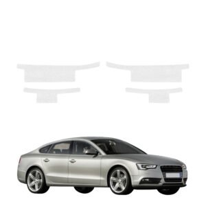 Komplektas 4w1 Bespalvė techninė apsauginė danga slenksčiams Audi A5 8T SUV 5D (2007-2016) GRIZZ HeavyDuty Clear