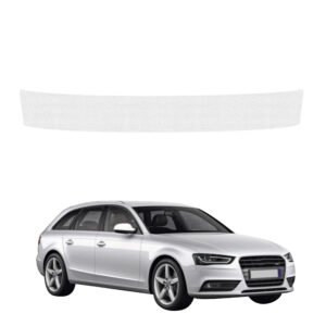 Bespalvė techninė apsauginė danga bagažinės slenksčiui Audi A4 B8 Avant Facelifting (2011-2015) GRIZZ HeavyDuty Clear